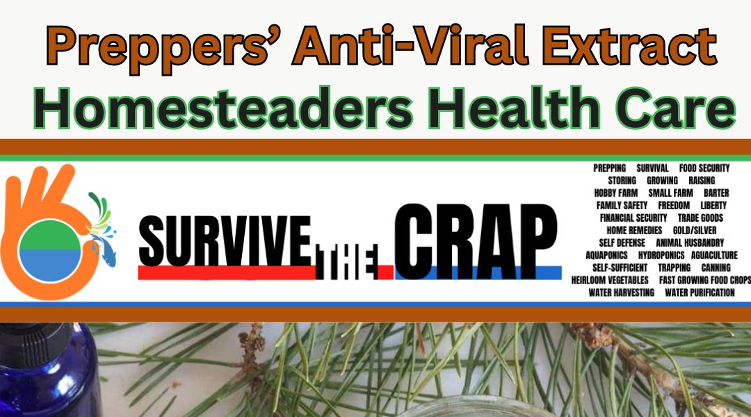 Preppers Anti-Viral Extract!