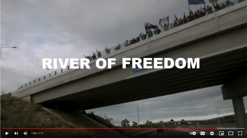 THANK YOU, TRUCKERS!

River of Freedom - 
the Film

New Zealand protest was inspired by Canada's tru...