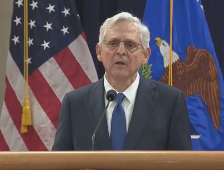 Comments Merrick Garland's LastMinute Push to Corrupt the 2024 Election