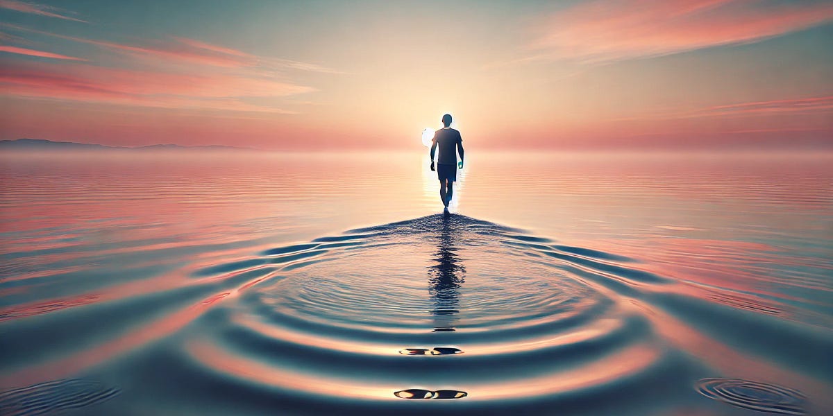 Be Extraordinary Walk on Water!