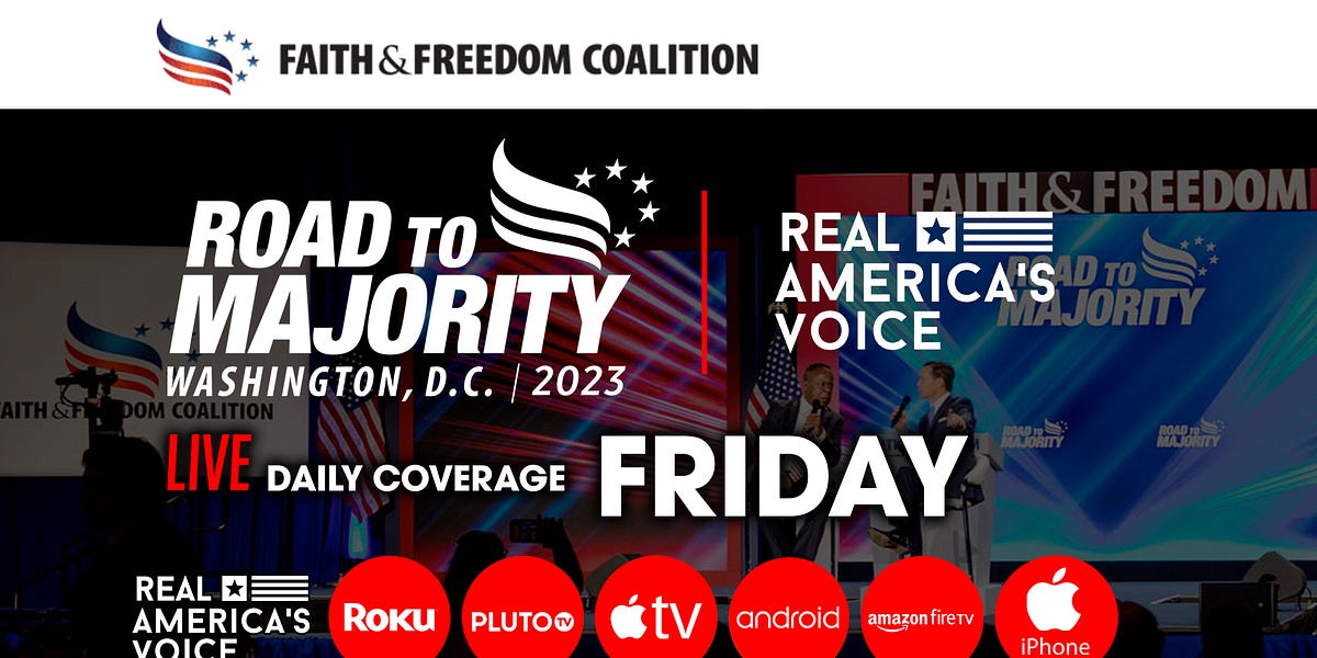 GOP Nominees Trump and DeSantis Headline Faith and Freedom Conference
