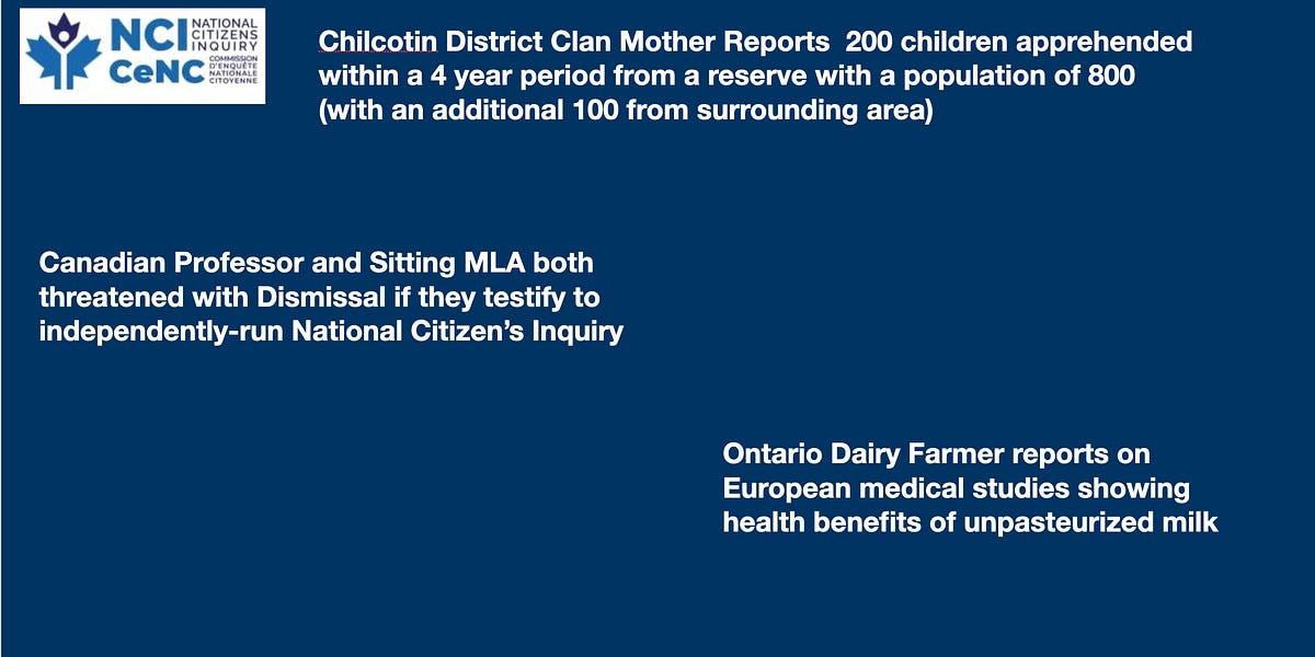 DAY 1 of EDMONTON NCI hearings full of crucial headlines while media chairs virtually empty
