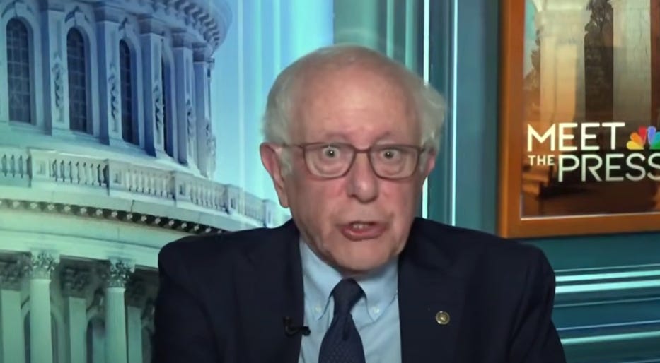 Bernie Sanders Shoots Down Kristen Welker As She Tries To Divide Democrats And Independents Bernie Sanders Shoots Down Kristen Welker As She Tries To Divide Democrats And Independents