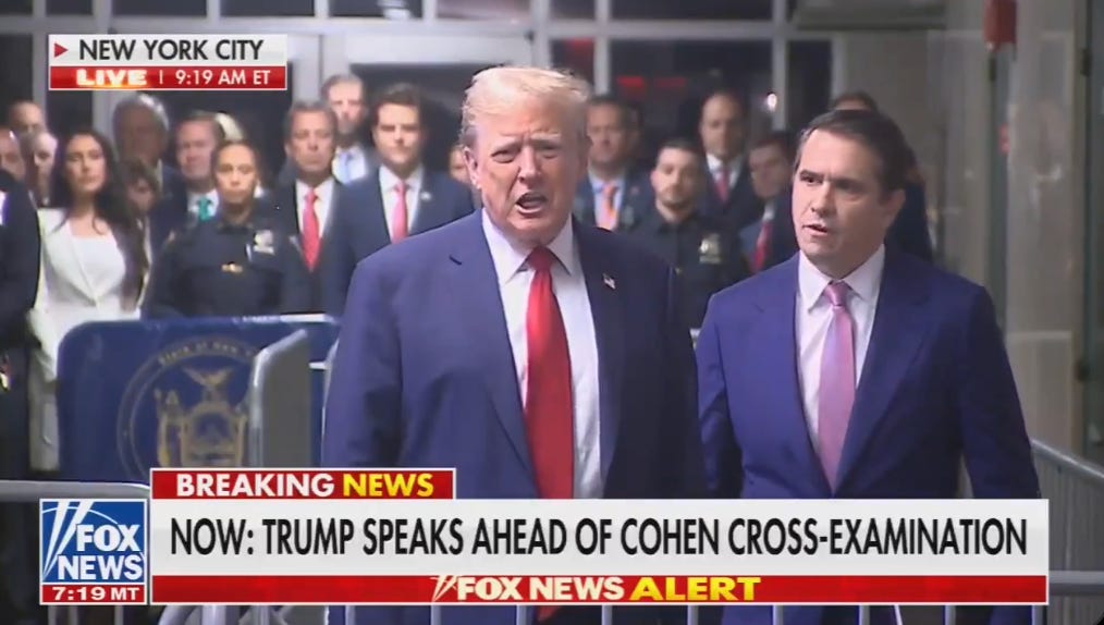 No Hunter Biden Peener Hearings This Morning, Republicans Gotta Go See Trump’s Peener In New York