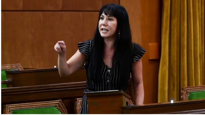 Should Leah Gazan be the first person to be criminally charged under her private member's Bill C-413?