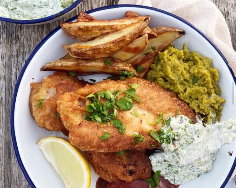 Beef Dripping Fish and Chips by Maddie Sea Wench