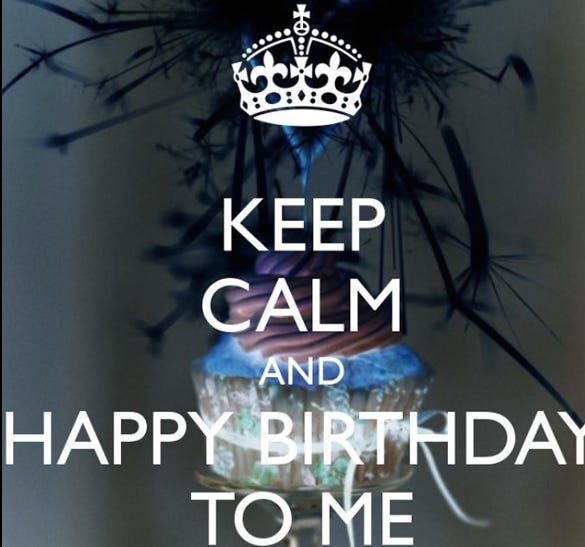 Happy Birthday to me! Feel free to “like” this post or buy me a KoFi to give me a boost!