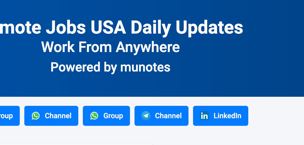 List of all 206 New Remote Jobs in the USA Thursday, October 17, 2024