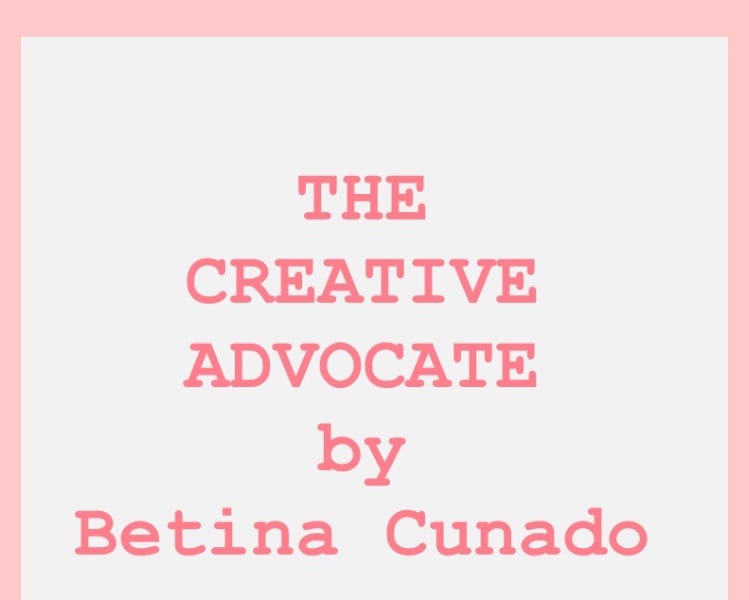 Welcome to The Creative Advocate - The Creative Advocate