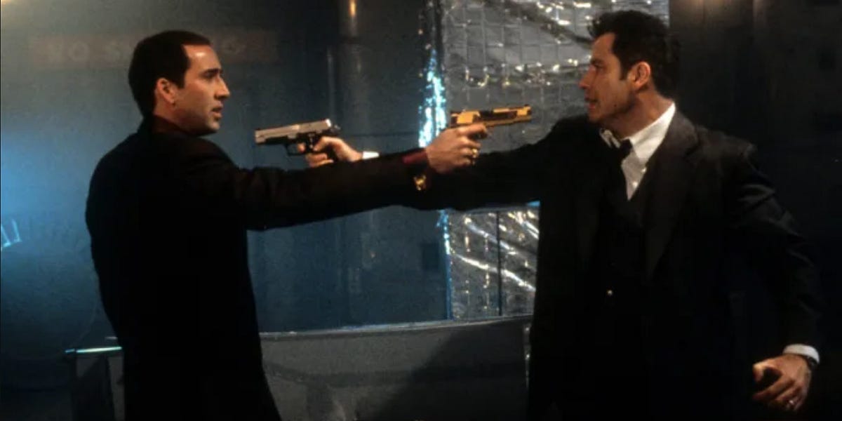 Why Face/Off Is Twice As Good As All Other Action Movies