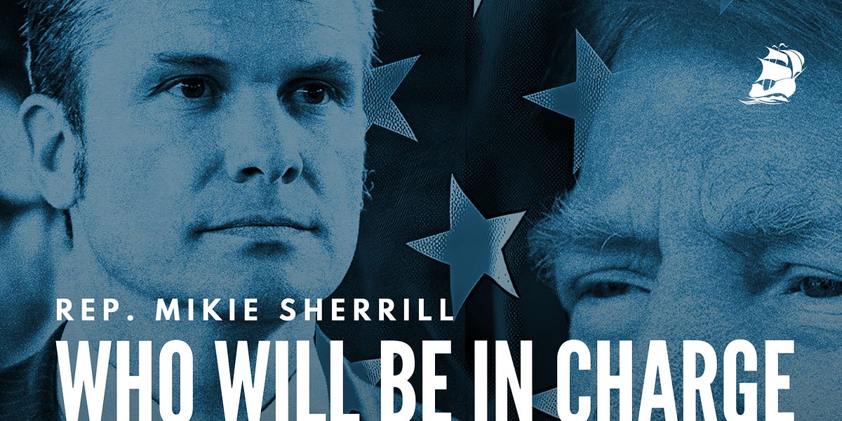 Rep. Mikie Sherrill: Who Will Be In Charge of Our National Security?