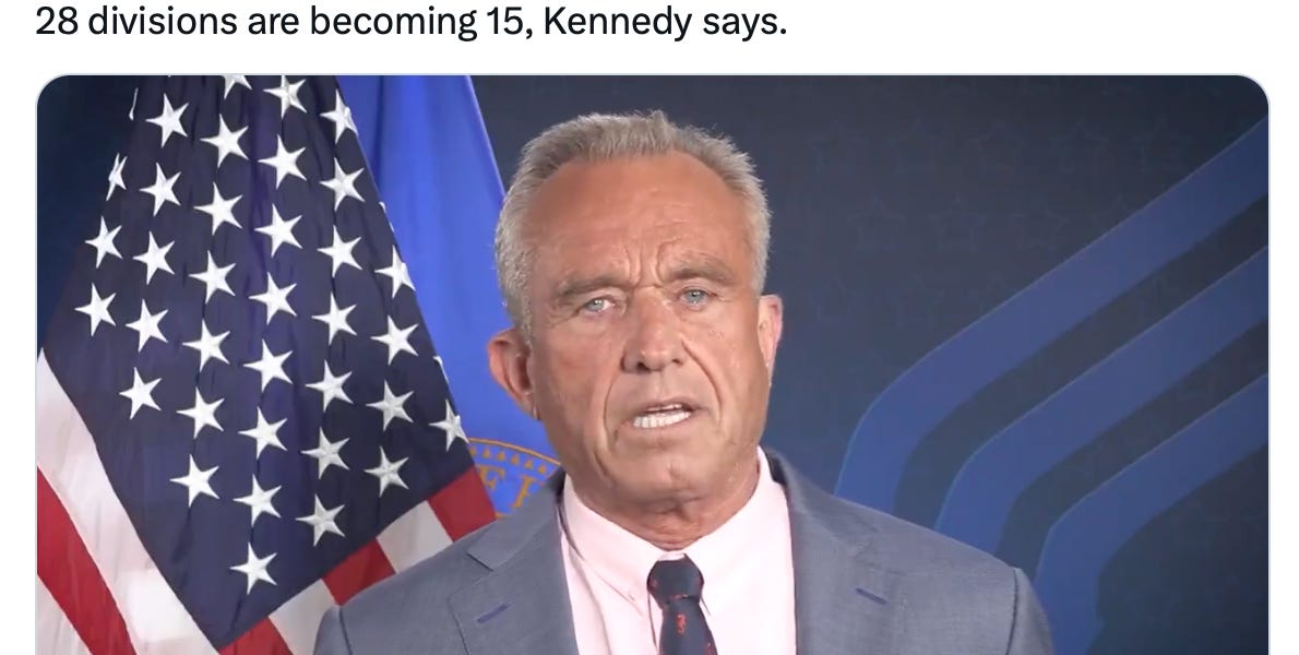 RFK Jr is Firing 20,000+ People at the HHS