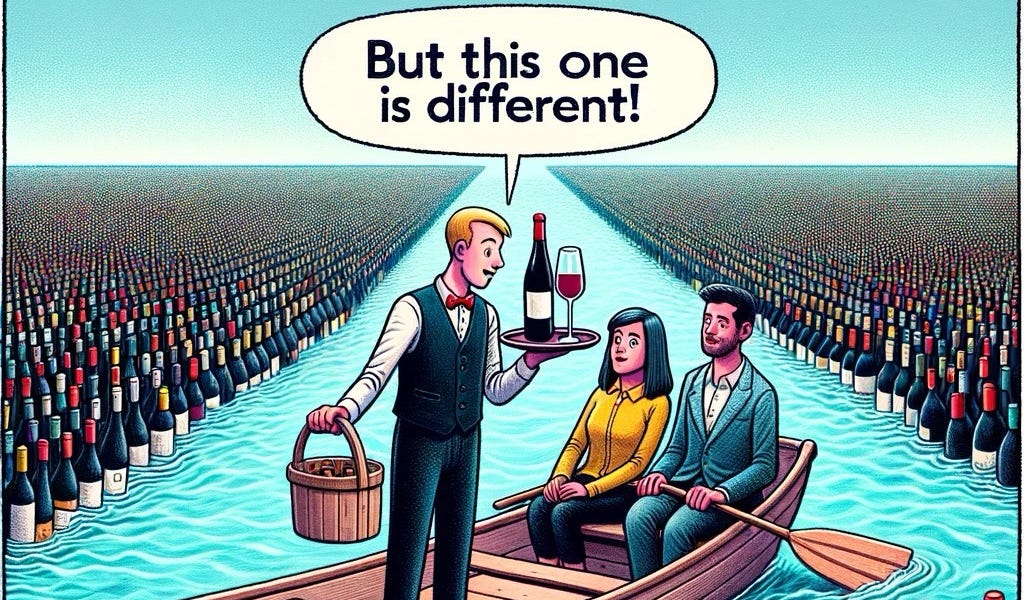 Dan Berger’s Wine Chronicles The Glut