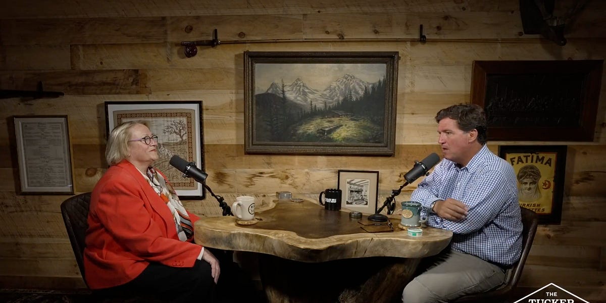 Tucker Carlsons Biggest Interview to Date - Catherine Austin Fitts on Free Energy, Missing Money, & DUMBs