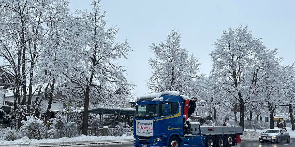 The Great German Farmer Protests Have Begun
