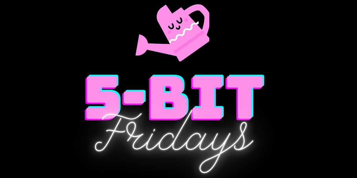 🌱 5-Bit Fridays: Rethink Black Friday, why incumbents love AI, the power of sidecar products, getting promoted at a startup, and problem clarity