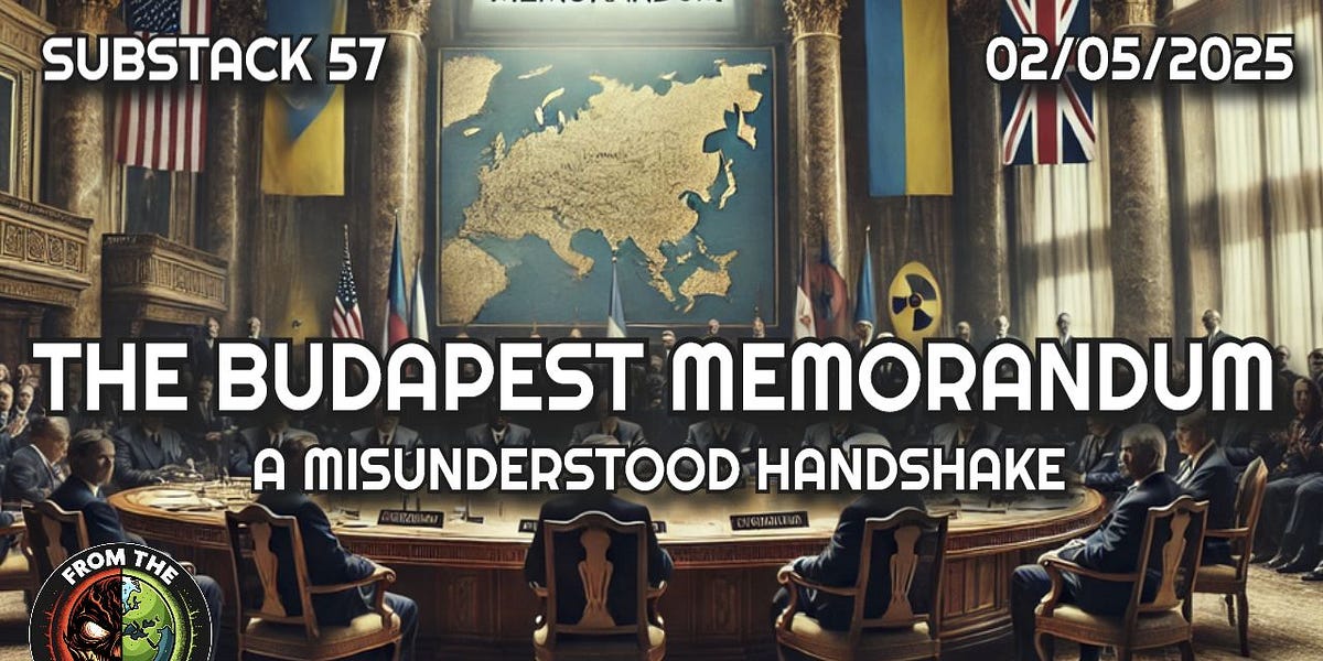 THE BUDAPEST MEMORANDUM: A MISUNDERSTOOD HANDSHAKE

Richard Branson, like many, seems to think he gr...