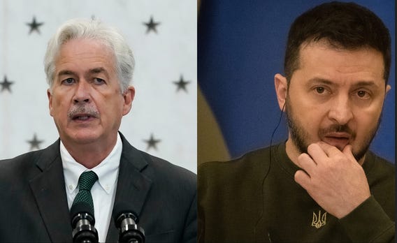 Here Are Details of Burns-Zelensky Meeting That You Won't See on Mainstream Media