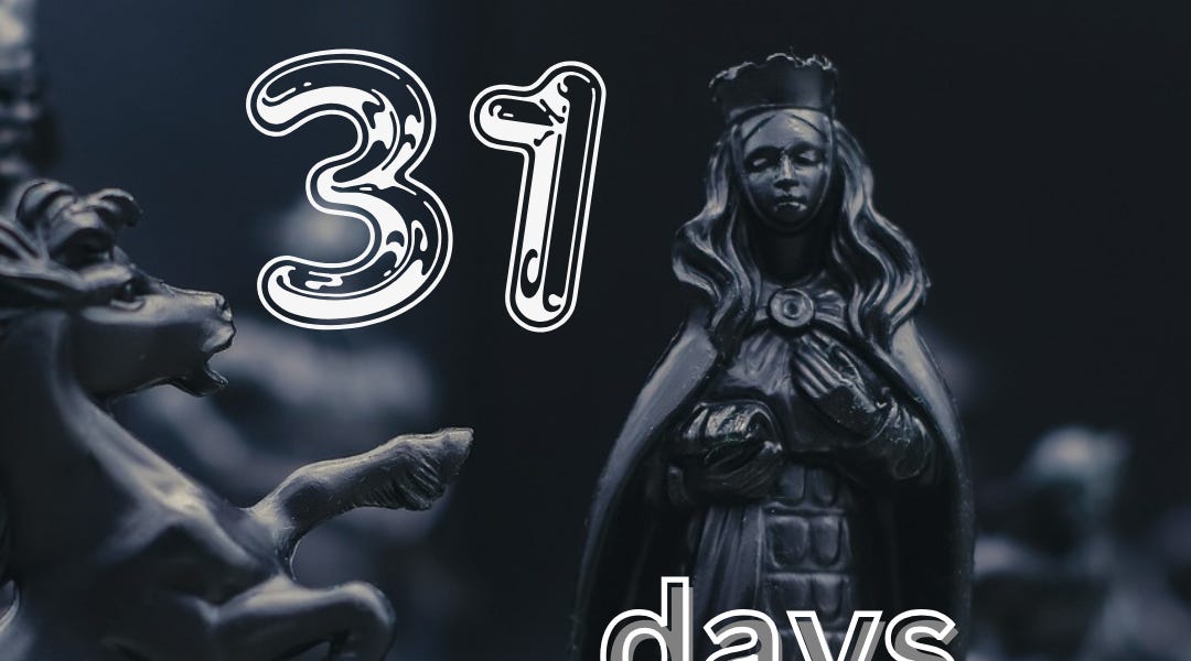 31 Days to 2025 by Quenntis a body of words