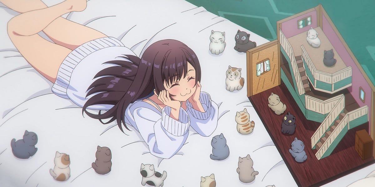 Girumasu - Episode 6 - Alina Plays with Cat Toys