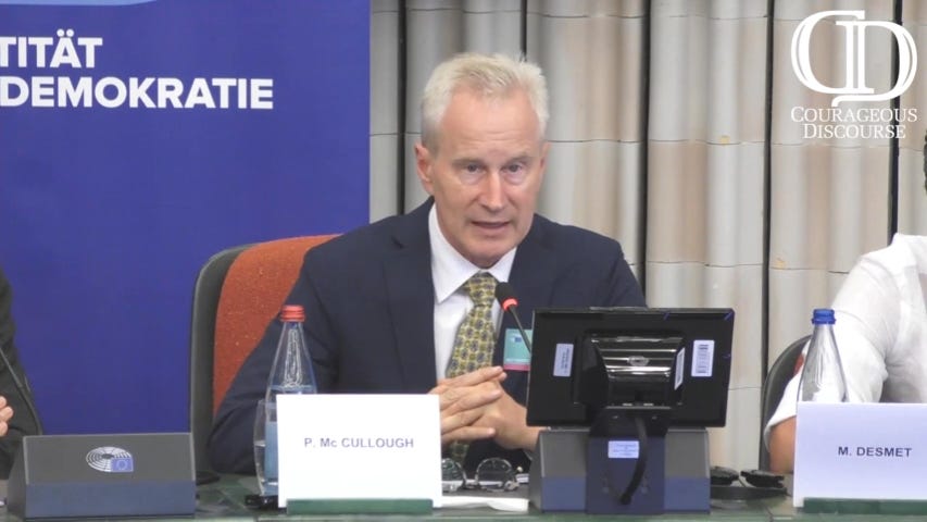 Dr. McCullough Testifies the Truth About COVID-19, mRNA Shots, and the WHO Before the European Parliament