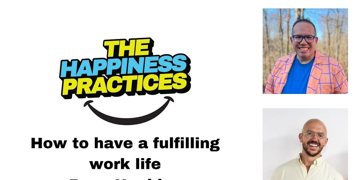 How to have a fulfilling work life - with Ryan Hopkins