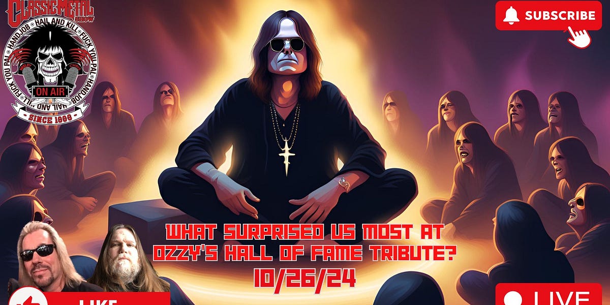 What Surprised Us Most at Ozzy's Hall of Fame Tribute?