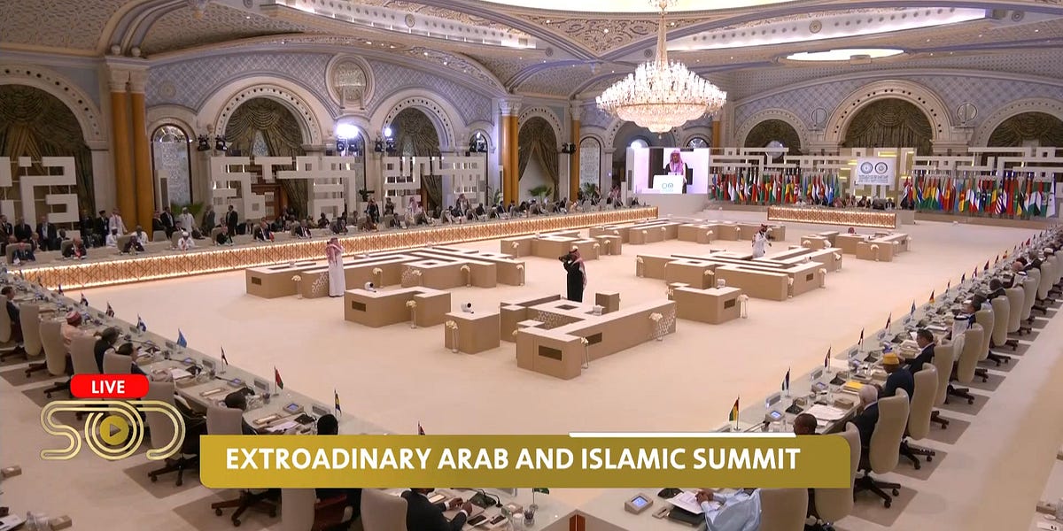 Live Extraordinary Arab and Islamic Summit 11/11/2024