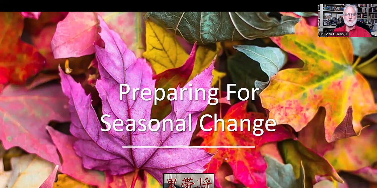 Preparing for Seasonal Change