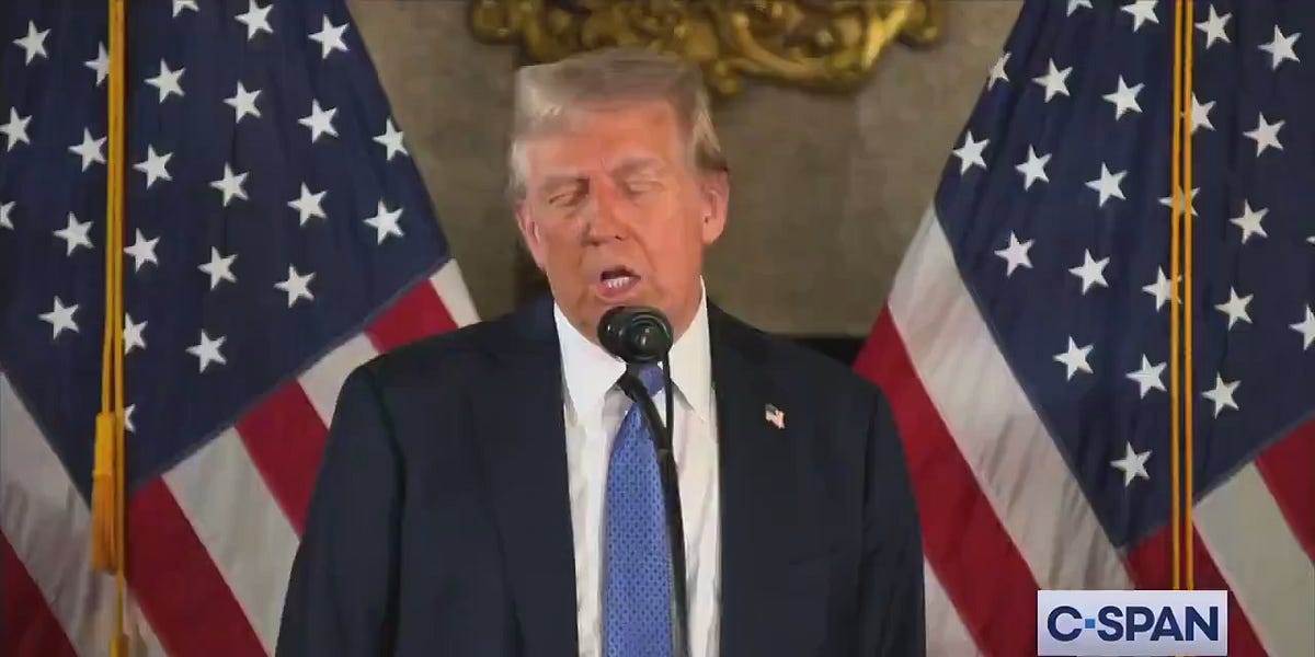 Trump Speaks on the Drones