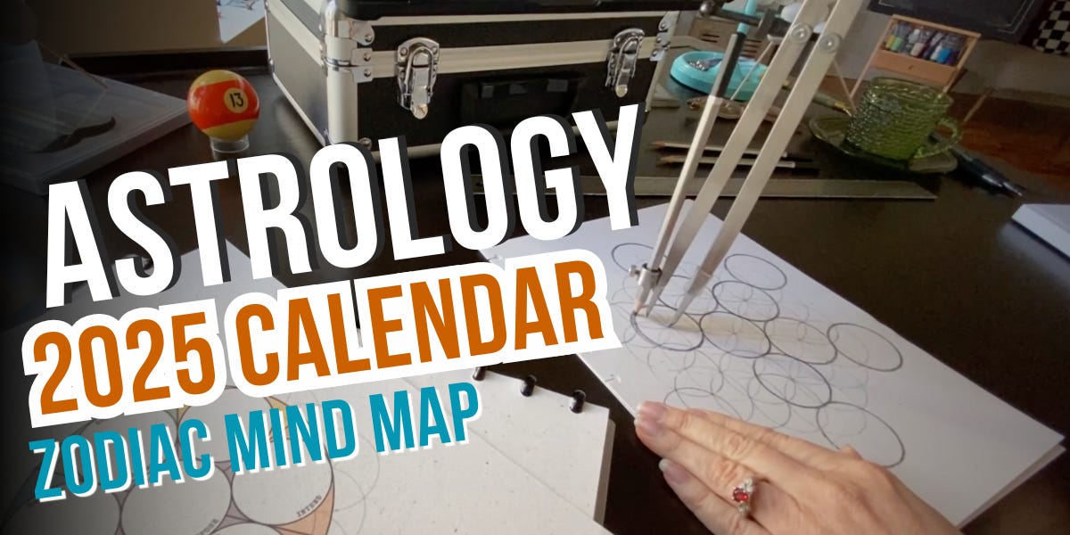 Astrology Calendar for 2025 by Cheryl Crow