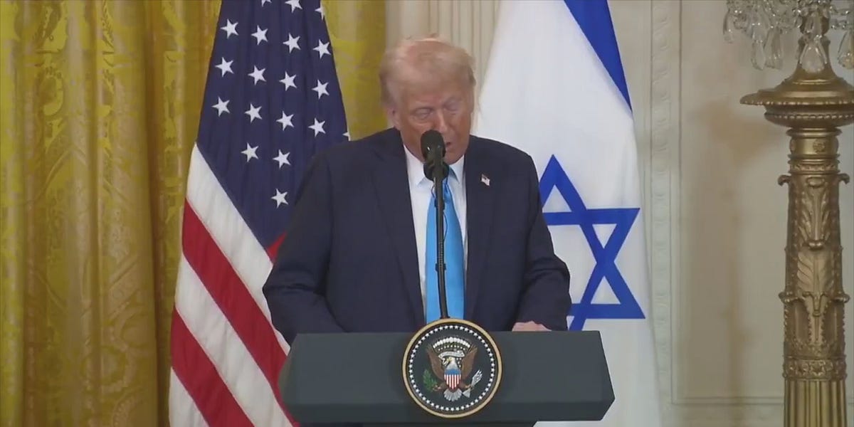 Trump Says US Will Take Over Gaza Strip