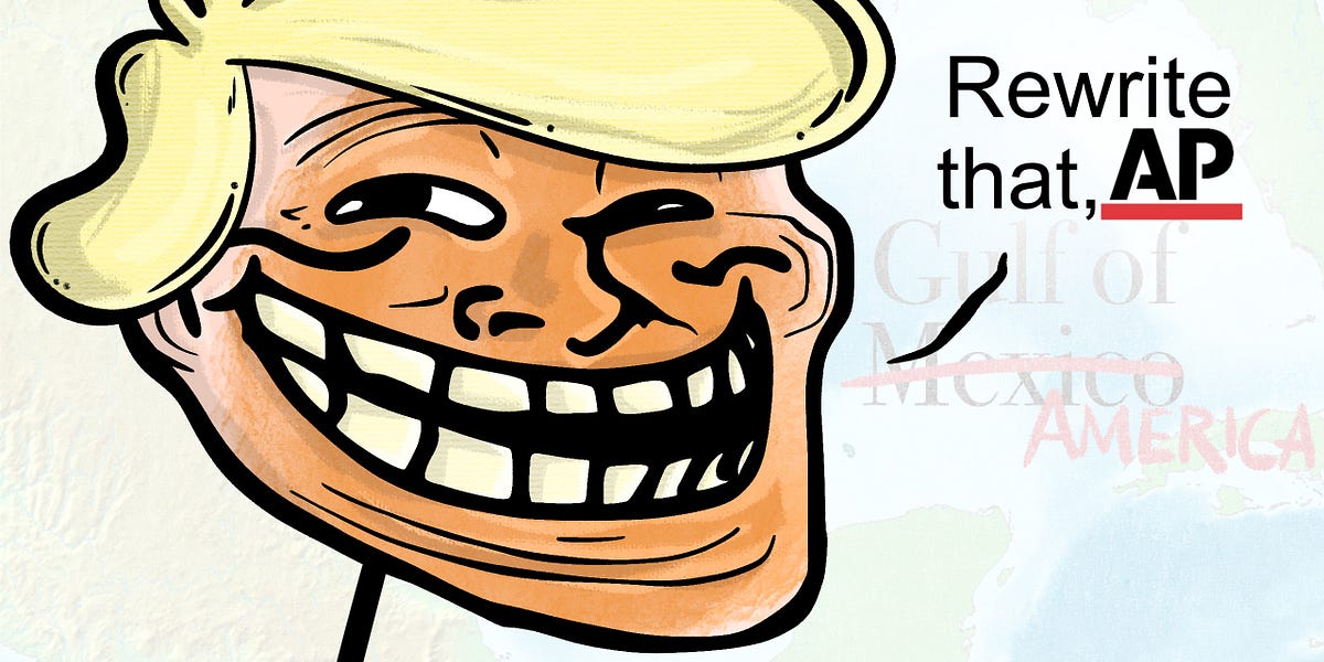 Listen to This Article - Trump is Trolling the AP