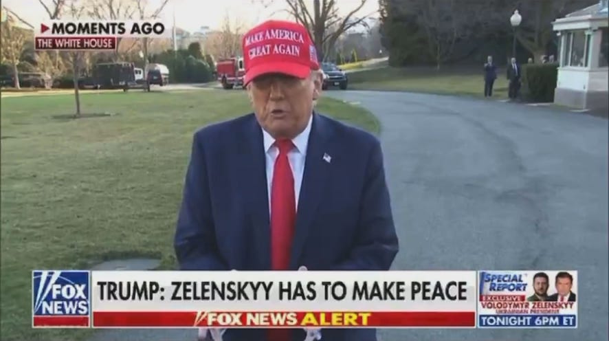 Trump Demands Immediate Ceasefire in Ukraine!