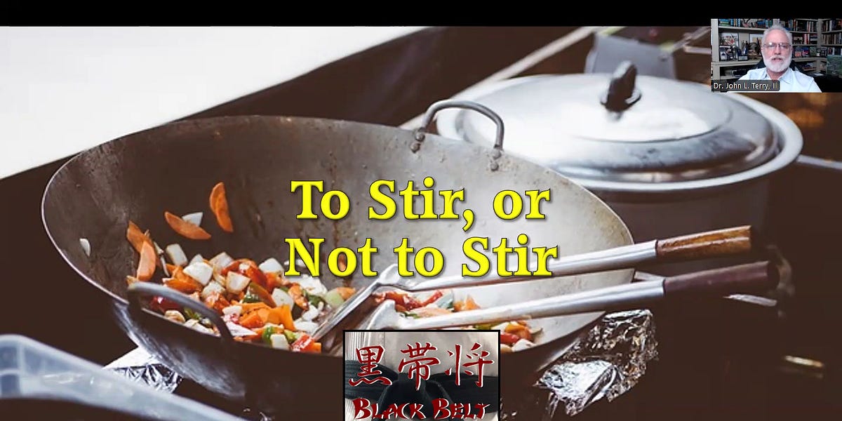To Stir or Not to Stir