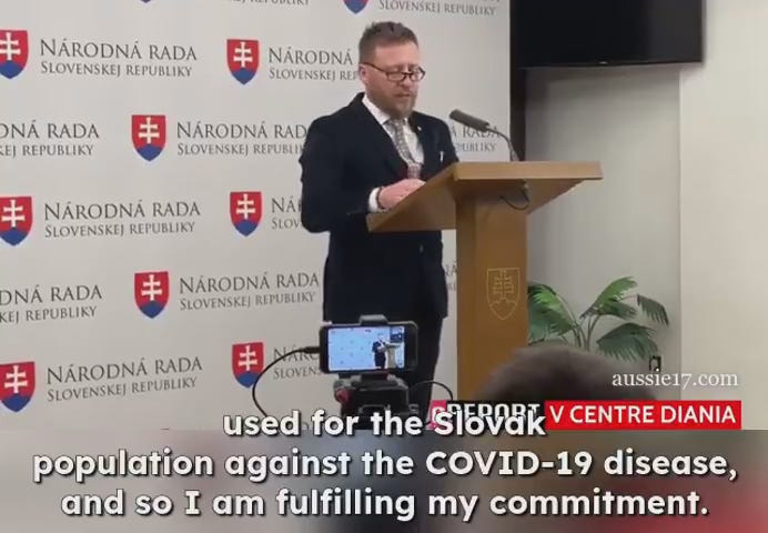 BREAKING NEWS: Slovakia Government Investigation reveals: People who took COVID-19 Vaccines are BREAKING NEWS: Slovakia Government Investigation reveals: People who took COVID-19 Vaccines are