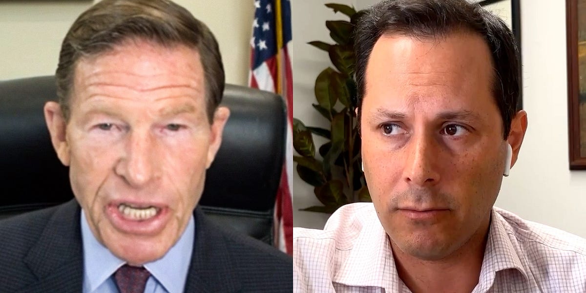 Cowardly Law Firms Are Folding to Trump (w/ Sen. Richard Blumenthal)