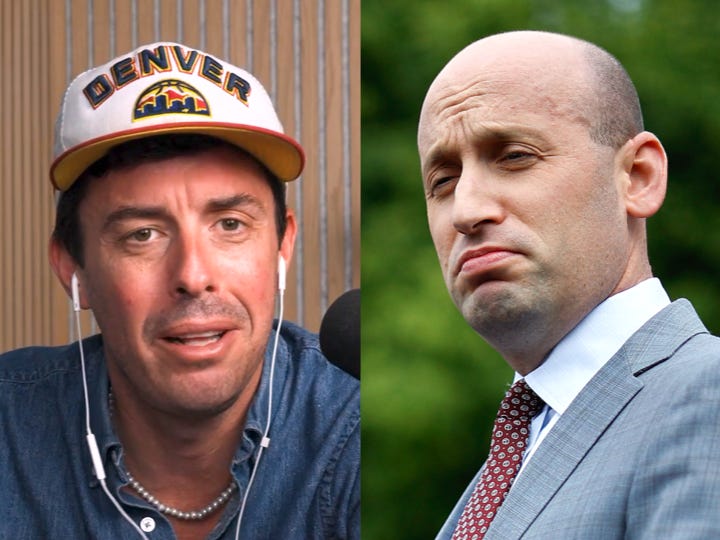 Stephen Miller Flips Out Over Tim's Tweet
