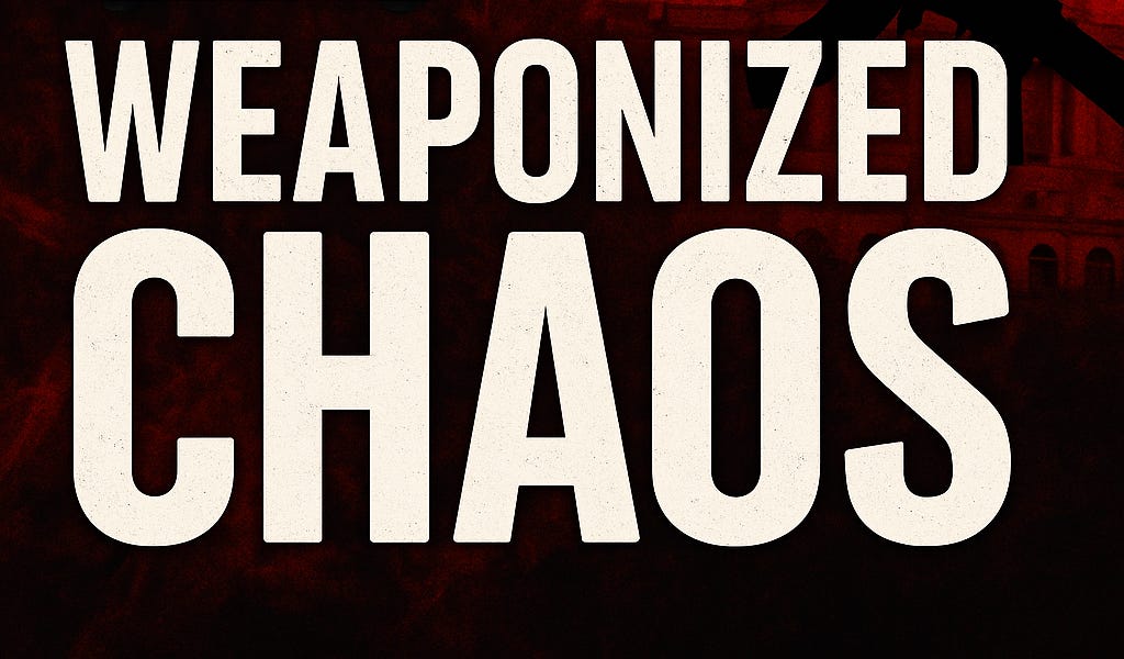 Chaos in the Streets, Weaponization of Technocracy and more...