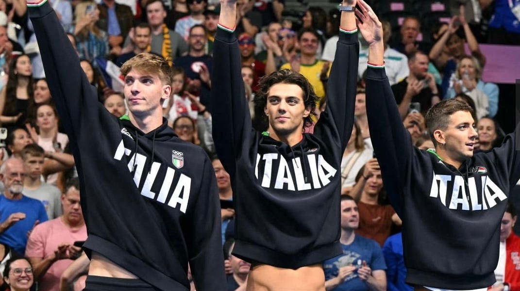Thirst of the Week: Paris Olympics 2024 Team Italia