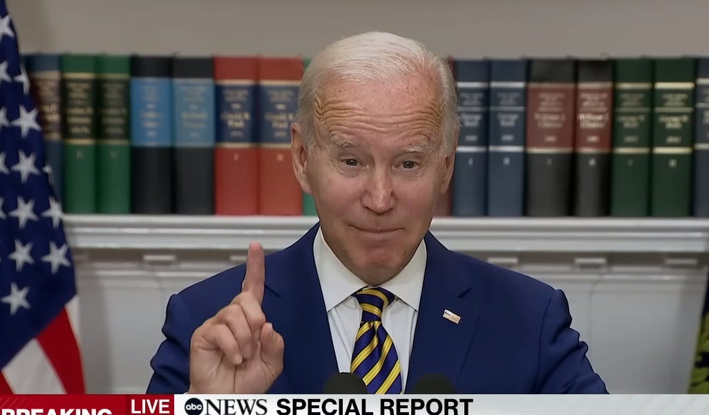 Joe Biden Cancels Another $7.4 Billion In Student Debt, Just To Troll The Haters