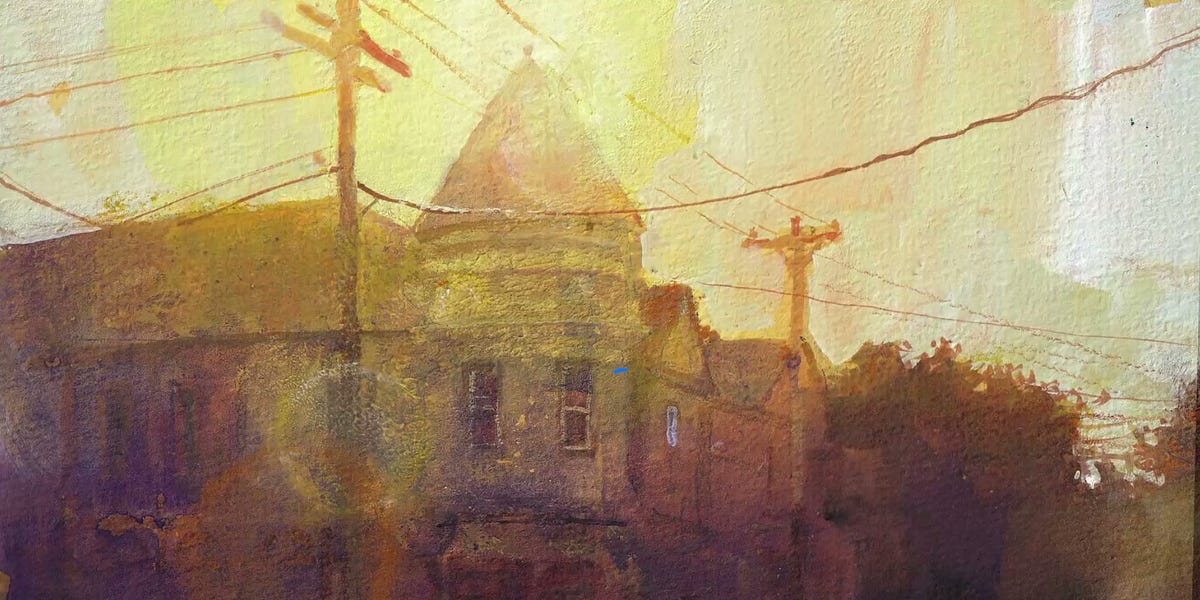 Contre Jour Lighting - by James Gurney - Paint Here