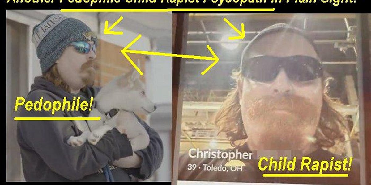 Pedophile Child Rapist Psychopath Predator Caught in Front of His Son!