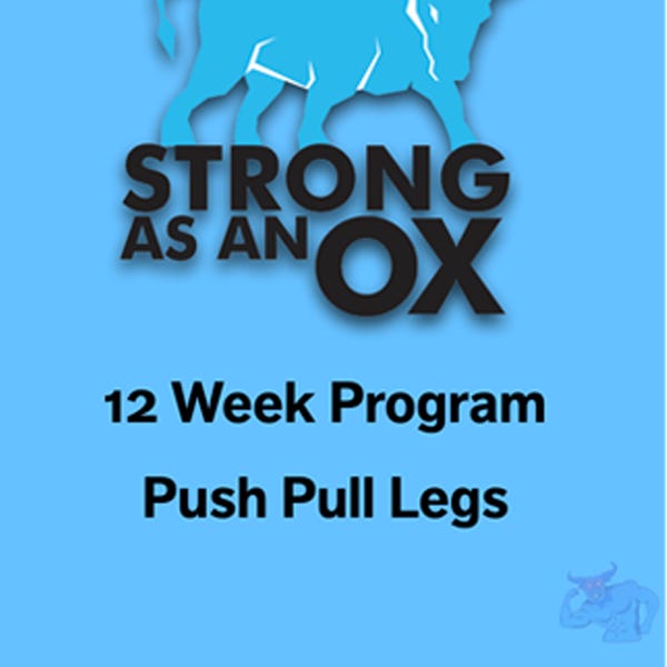 12 week push deals pull legs program