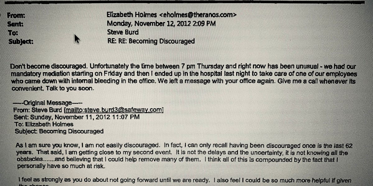 Theranos Trial the Betrayal of Wade Miquelon