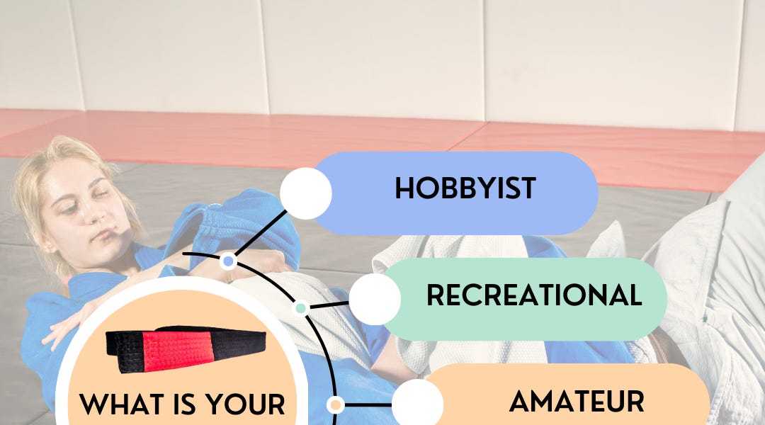 Brazilian Jiu Jitsu (BJJ) Practitioner Levels