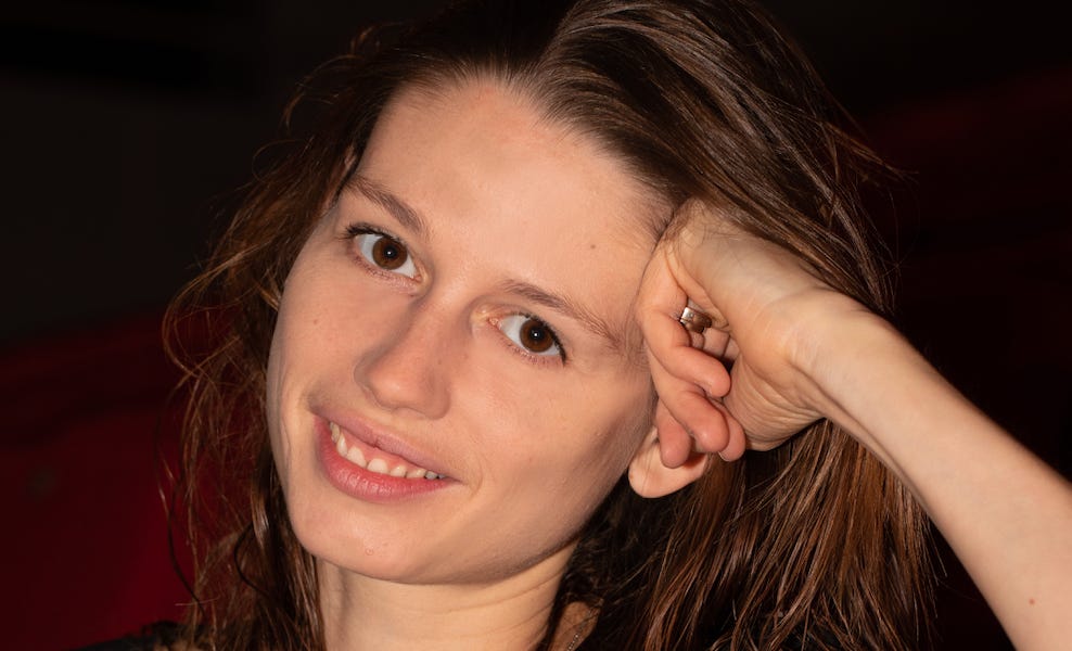 Le Toboggan à Décines interview de Raphaëlle RimskyKorsakoff