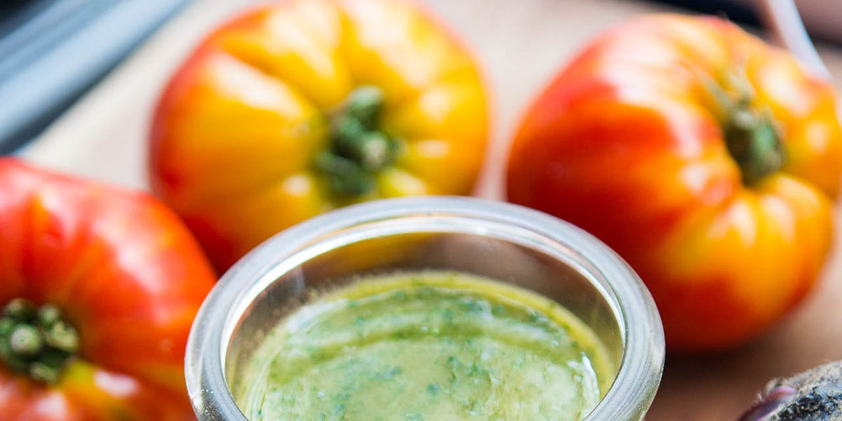 Tarragon vinaigrette David Lebovitz Newsletter