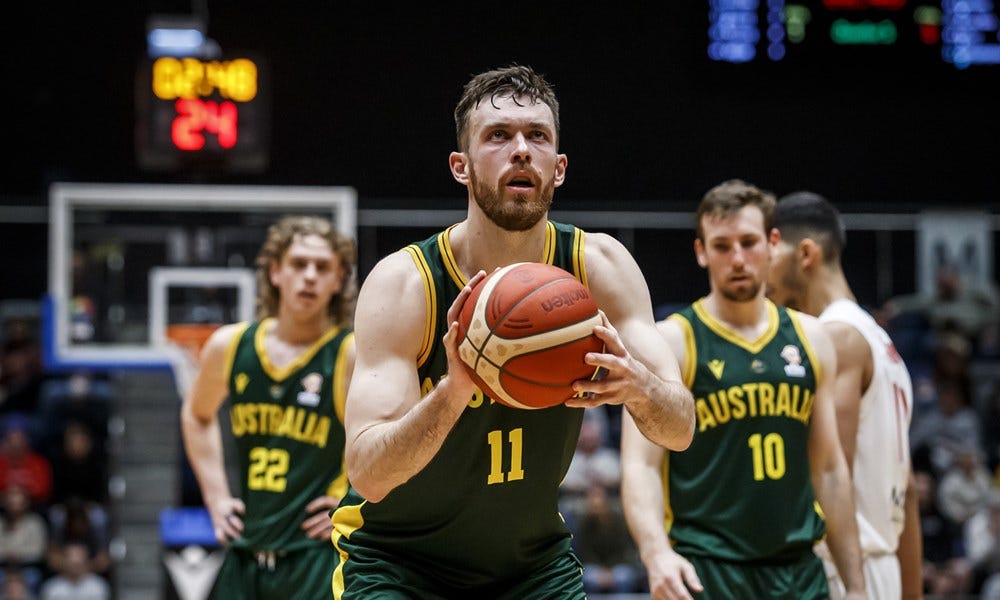 Australia jersey basketball best sale