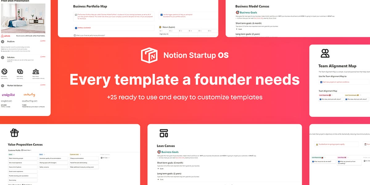 Our Top 6 Best Selling Notion Templates Notionery